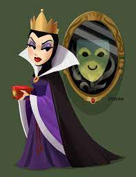 Evil queen by pingolito on deviantart. Stephlewart Disney Evil Queen Kawaii Disney Disney Fan Art