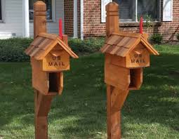 Decorative 6x6 western cedar mailbox post mb402: Western Cedar Mailboxes And Mailbox Posts Handcrafted Mailboxes Wood Mailboxes Custom Cedar Mailboxes Midatlantic Mailbox Inc Western Cedar Mailboxes And Mailbox Posts Handcrafted Mailboxes Wood Mailboxes