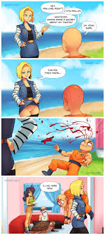 Rule34 - If it exists, there is porn of it  android 18, krillin, launch,  master roshi, turtle (dragon ball)  3990179