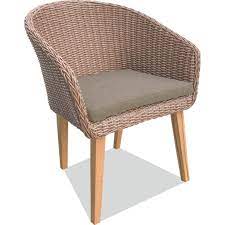 Mimosa Timber Corsica Tub Chair Bunnings Warehouse Wooden Garden Benches Comfortable Seating Outdoor Chairs