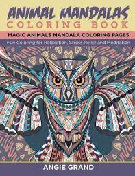 Download Animal Mandala Coloring Book Mandala Coloring Team 9781517674960