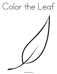 See more ideas about coloring pages, coloring books, fall coloring pages. Color The Leaf Coloring Page Twisty Noodle