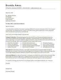A good cover letter is a personalized cover letter. Police Officer Cover Letter Sample Monster Com