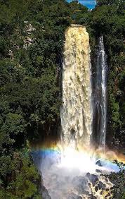 Soin Africa Safaris Waterfall Kenya Scenic Waterfall