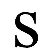 Jak powinna wyglądać mała pisana angielska litera "s"?