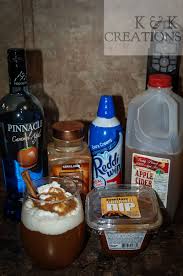 Drinks made with caramel vodka. Here S A Fall Drink I Made Pinnacle Caramel Apple Vodka Or Whipped Caramel Mixed With Apple Cider Heat Caramel And Yummy Alcoholic Drinks Yummy Drinks Food