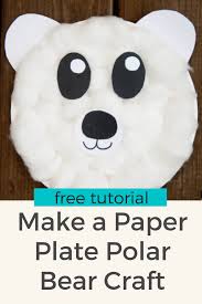 Polar Bear Craft Activity Education Com Polar Bear Craft Bear Crafts Winter Crafts Preschool