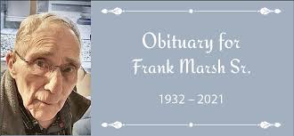 Obituary for Frank Marsh Sr.