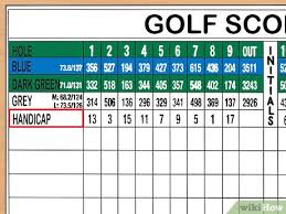 How To Read A Golf Scorecard 10 Steps With Pictures Wikihow