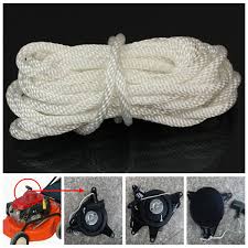 Details About 5m Multi Size Nylon Pull Starter Recoil Start Cord Rope Chain For Most Lawnmower