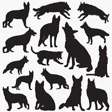 German Shepherd Silhouettes Animal Animals Breed Png And Vector With Transparent Background For Free Download German Shepherd Art German Shepherd Tattoo Dog Icon