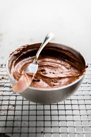 This healthier, dairy free chocolate frosting comes together in minutes using standard ingredients and your food processor! Dairy Free Chocolate Frosting Vegan Make It Dairy Free