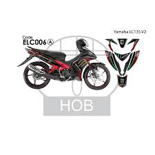 Comes with excellent features to make your ride more solid and ready to conquer everything! Lc135 New Special Sticker V2 V3 V4 V5 Body Sticker Stripe Scrambler Strike Shopee Malaysia