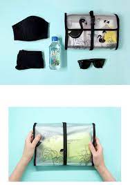 楽天市場 ooh la la ウララ オロル 1537 韓国 クリアポーチ clear pouch ユニーク ファッション小物 男女兼用 バッグ 鞄 スマートフォン ビニールポーチ 小物入れ バス用品トラベルポーチ aurore and flamingo clear roll p トラベルポーチ ビニール バッグ