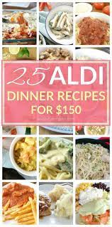 25 Aldi Dinner Recipes For 150 Budget Friendly Meals Aldi Recipes Cheap Dinner Recipes Aldi Meal Plan