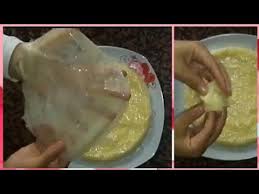 ورقة البسطيلة او الديول بدون غلوتين بنشا الذرة Youtube Food Cucumber Pickles