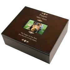 pet memorial personalized keepsake box