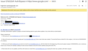 Authorization Bypass In Google S Ticketing System Google Guts