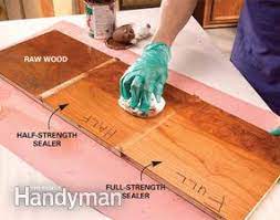 Adding stain to bare or stripped wood can both change the color and highlight the grain pattern of any interior wood. How To Stain Wood Evenly Without Getting Blotches And Dark Spots Diy Family Handyman