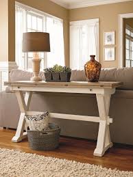 Curated Drop Leaf Console Table With X Shaped Pedestals By Universal At Reeds Furniture Universal Furniture Sofa Tables Furniture