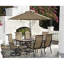 I Love The Fireplace Design In The Back Don T Know If I Would Want Chairs In Front Or Conversation Set Instead Like Cu Patio Furniture Umbrella Patio Diy Patio