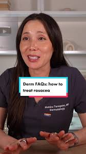 Back with another very commonly asked question, something we see every day  in my practice: how to treat rosacea. #rosacea #dermatologist #skincare  #facecare