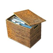 Wicker Filing Boxes Hanging Files File Chest Metal Filing Cabinet