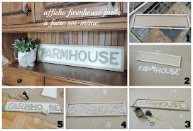 Affiche Farmhouse Facile A Faire Soi Meme Rever En Couleur Tableau A Faire Soi Meme Faire Soi Meme Deco Maison