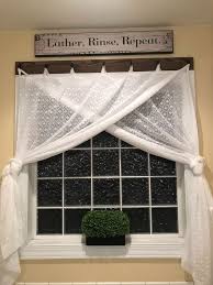 Rustic window decor pakdarman co. Farmhouse Window Treatment Idea Farmhouse Window Treatments Farm House Living Room Curtain Decor