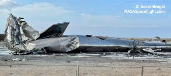 The spacecraft is the first prototype to nail a successful vertical landing. Spacex Already Clearing Starship Debris Preparing For Next Rocket Rollout