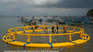 Aquatec Ajak Nelayan Sulsel Ikut Workshop Membuat Keramba Jaring Apung Bundar Tribun Timur