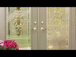 Wood door tempered laminated window glass flower pattern frosted building art decorative glass. Beautiful Front Doors With Glass And Custom Home Windows By Provia Youtube