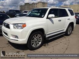 The toyota 4runner has the brawny good looks of a pickup from the front, with a very traditional, upright. Pre Owned White 2012 Toyota 4runner 4wd 4dr V6 Sr5 Fort Mcmurray Ab Youtube
