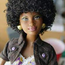 I shook my head in disbelief, and determined to find out more about the doll artist behind these beautiful barbie dolls. 12 Natural Hair Ideas Natural Hair Styles Black Barbie Black Doll