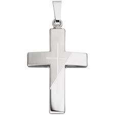 Doch auch silberschmuck eignet sich als antragsring. Sigo Anhanger Kreuz 925 Sterling Silber Matt Kreuzanhanger Silberanhanger Silberkreuz Goettgen Schmuck Clever Kaufen