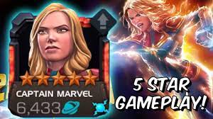 Hello everyone looking for mcoc top 10 offense champions? 5 Star Captain Marvel 2019 Rank Up Gameplay Insane Burst Mode Marvel Contest Of Champions Youtube