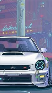 Subaru Car Cartoon Hd Wallpapers In 2020 Car Wallpapers Car Iphone Wallpaper Jdm Wallpaper