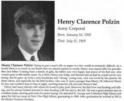 CPL Henry Clarence Polzin, New Ulm, MN