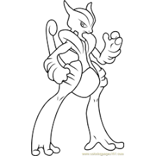 Mew is notable for its unique ability to learn every technical machine, technical record, hidden machine. Mew Coloring Pages For Kids Download Mew Printable Coloring Pages Coloringpages101 Com