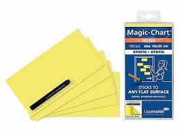 Legamaster Magic Chart Notes 10x20 Cm Pack 100 Green
