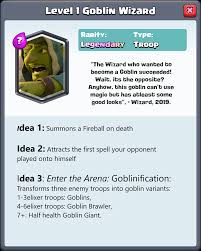 Clash of clans with dr. Idea Goblin Wizard Inspired From Coc The Tale Of The Goblin Wizard Since I Didn T Know What Effect To Give Him I Gave Some Ideas Note Nothing Fleshed Out Just Giving