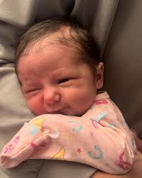 On 8/16 at 10:35 pm Lennon Kaye Sammons made her debut! We are so in love