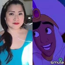 Smule has done it again! Dreams do come true. I got to sing as Princess  Jasmine from Disney's Aladdin