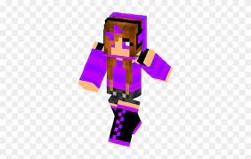 To fix this you need to take your existing skin and open it in a program that supports transparent backgrounds such as paint.net. Purple Girl Skin Clipart Minecraft Girl Skins Minecraft Skins Purple Girl Free Transparent Png Clipart Images Download
