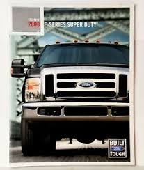 Details About 2007 2008 Ford Super Duty Sales Brochures Accessories Towing Guide F 350 250