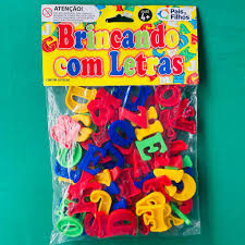 Pacote Com 62 Letras Plasticas Pais Filhos Shopee Brasil