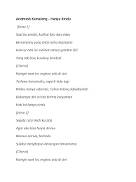 Maybe you would like to learn more about one of these? Lirik Lagu Admesh Hanya Rindu Versi English Arsia Lirik