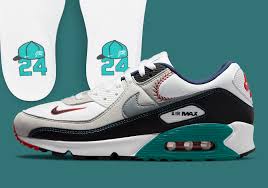 I traded a 1991 upper deck jeff bagwell, bo jackson, and mike jordan sp 1 for griffey when i was in 5th grade. Nike Air Max 90 Griffey Dj5190 100 Dj5194 100 Release Info Sneakernews Com