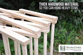 Madison mill 18 scotty folding wood clothes dryer with 10 coated rungs, 25' by madison mill. Large Wooden Clothes Drying Rack By Benson Wood Products By Benson Wood Products Shop Online For Homeware In Australia