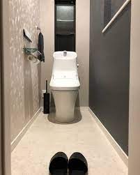 おしゃれなトイレは何が違う 真似したいおしゃれなトイレ実例8選 folk トイレ おしゃれ 洗面所 壁紙 おしゃれ トイレのアイデア